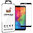Full Coverage Tempered Glass Screen Protector for LG Q7 - Black